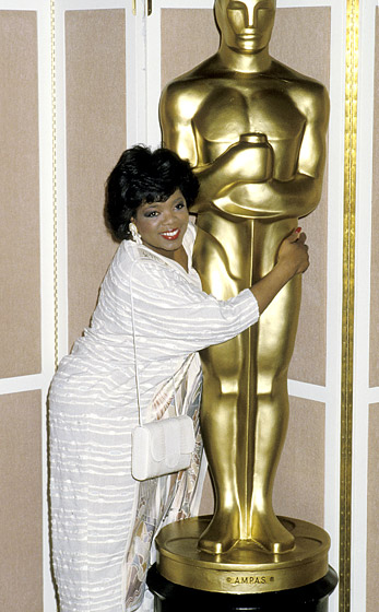 March 1986: The year her show premiered, Winfrey at the 58th Annual Academy Awards luncheon in Beverly Hills. (Photo Credit: Jim Smeal/WireImage.com)