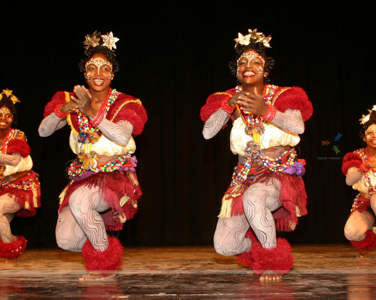 Performance by dance and music group from Nigeria during the Africa Festival in New Delhi on Wednesday