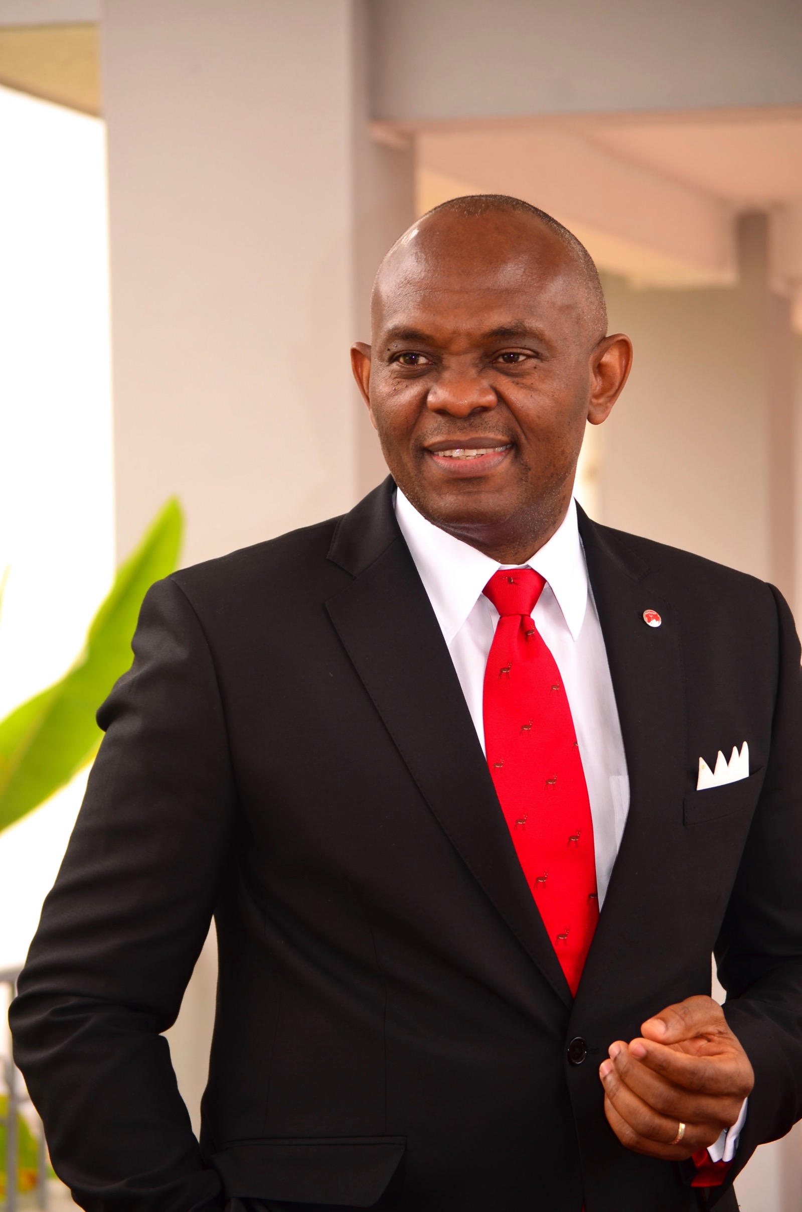 Tony O. Elumelu, the chairman of the United Bank for Africa, UBA