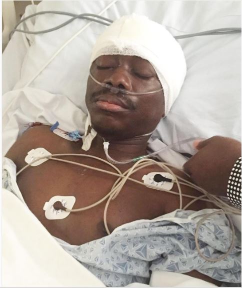 Julius Agwu pictured during his brain