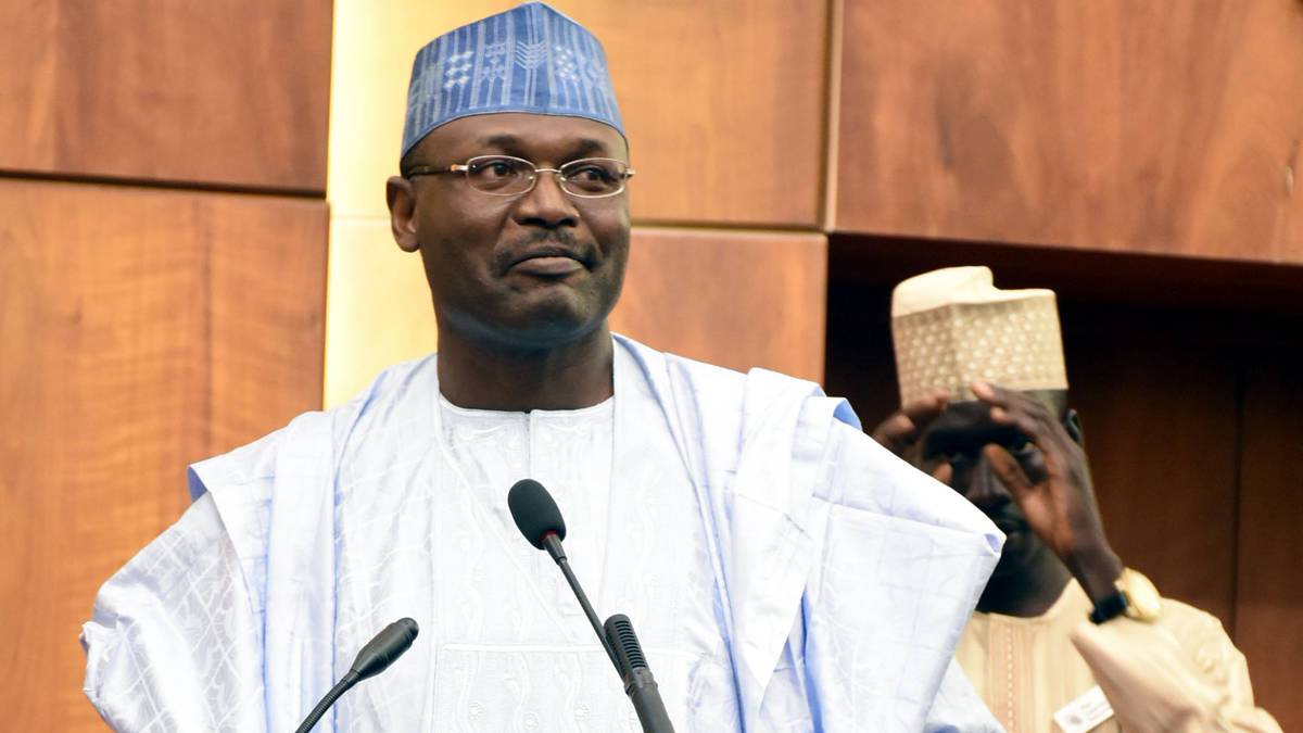 INEC Chairman, Professor Mahmood Yakubu