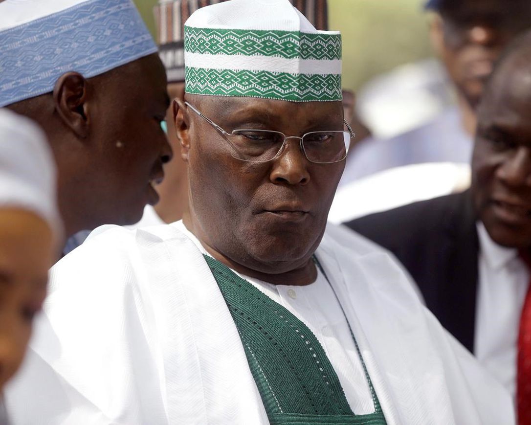 Former Vice President Atiku Abubakar, the presidential candidate of the People's Democratic Party, PDP in the 2019 elections