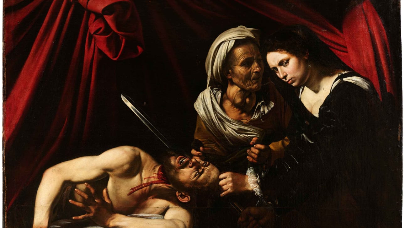 The lost Caravaggio was rediscovered in 2014, in an attic in Toulouse, France. Credit: Cabinet Turquin