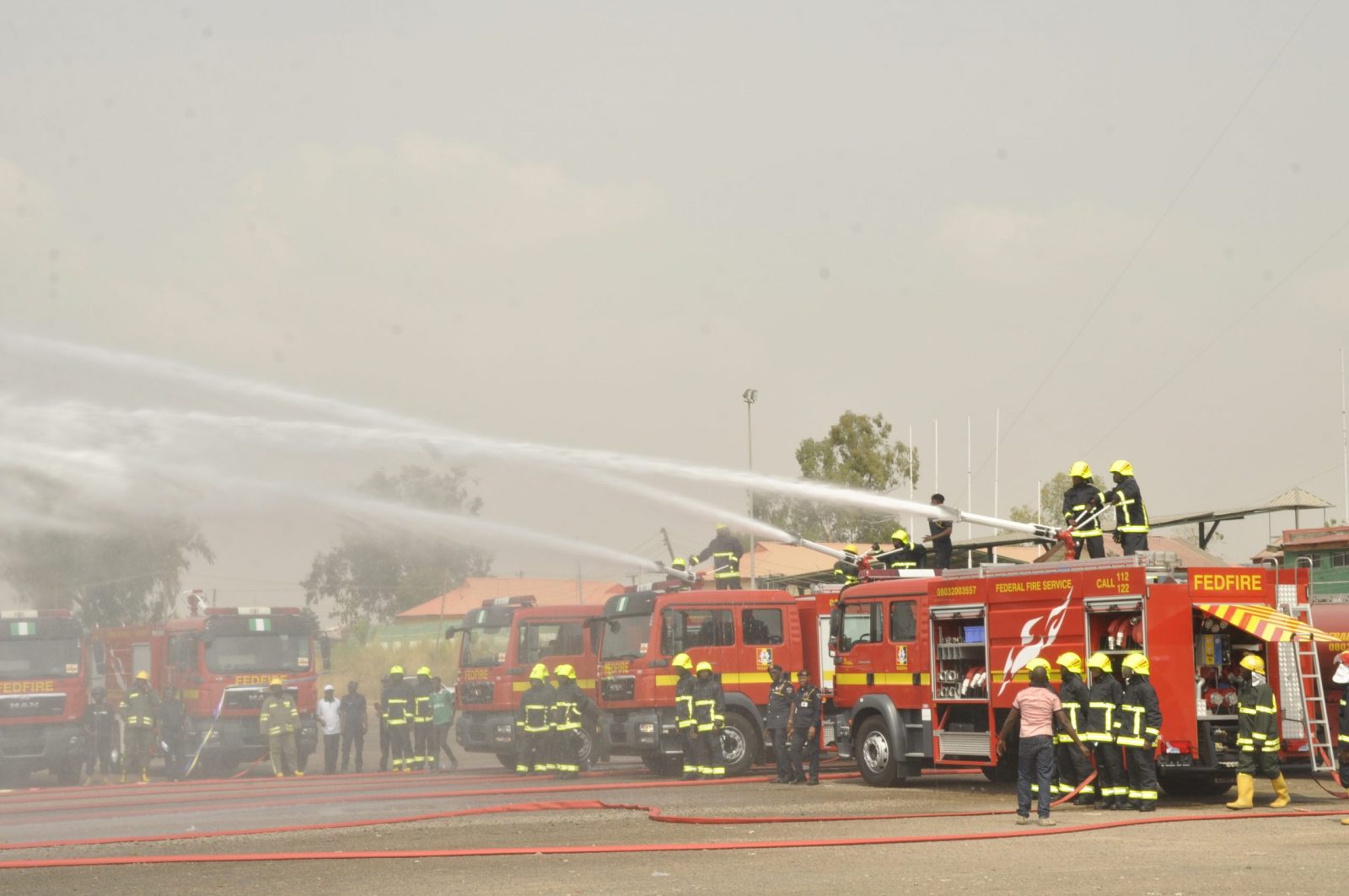 kaduna, FEDERAL FIRE SERVICE collapsed tanker theatre