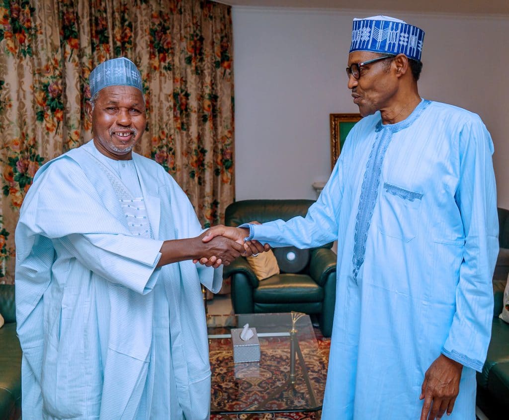 Masari and Buhari katsina