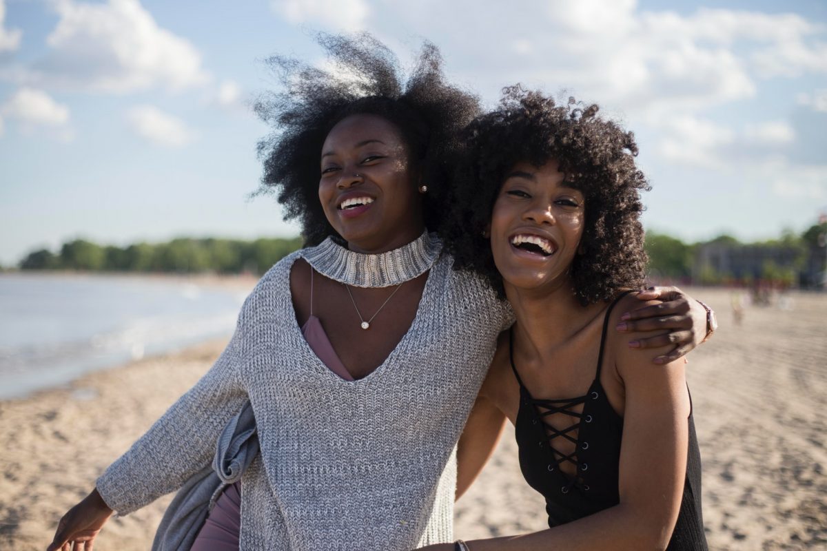 brain power, single woman Joseph Prince black woman friends smiling, brain power,