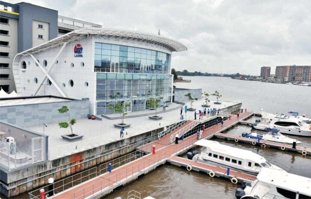 An image of the Lagos State Waterways Authority office, Ikoyi