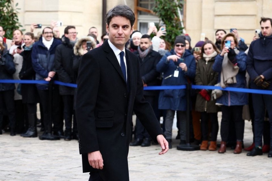 France prime minister, Gabriel Attal