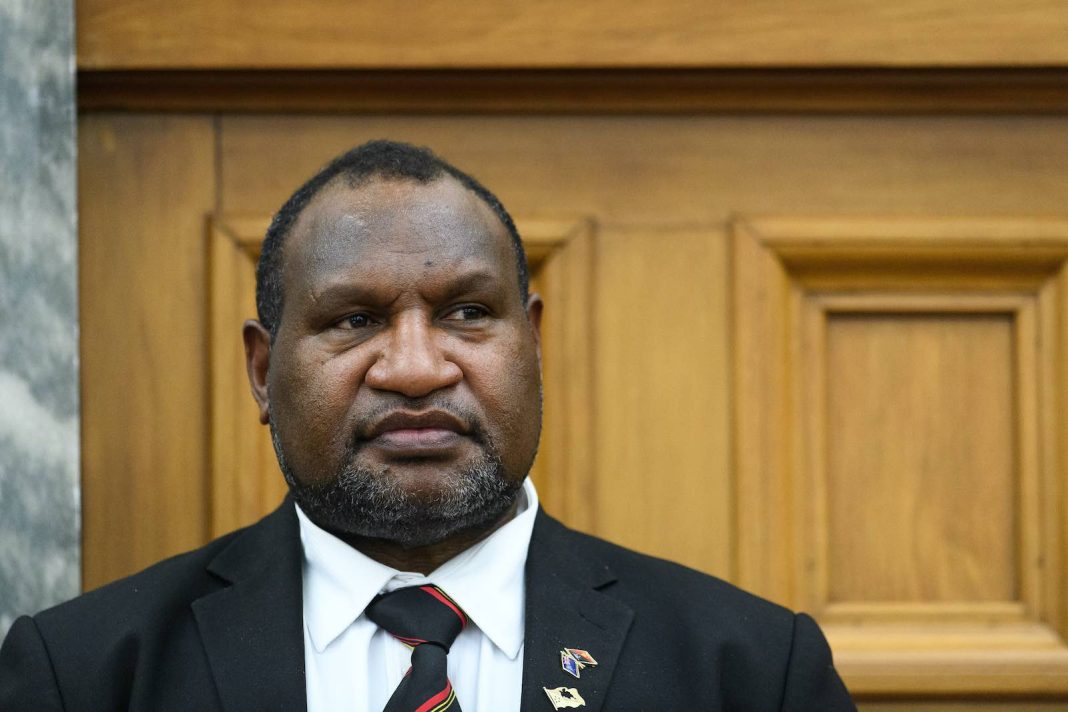 Papua New Guinea Prime Minister James Marape | Mark Tantrum/Getty Images