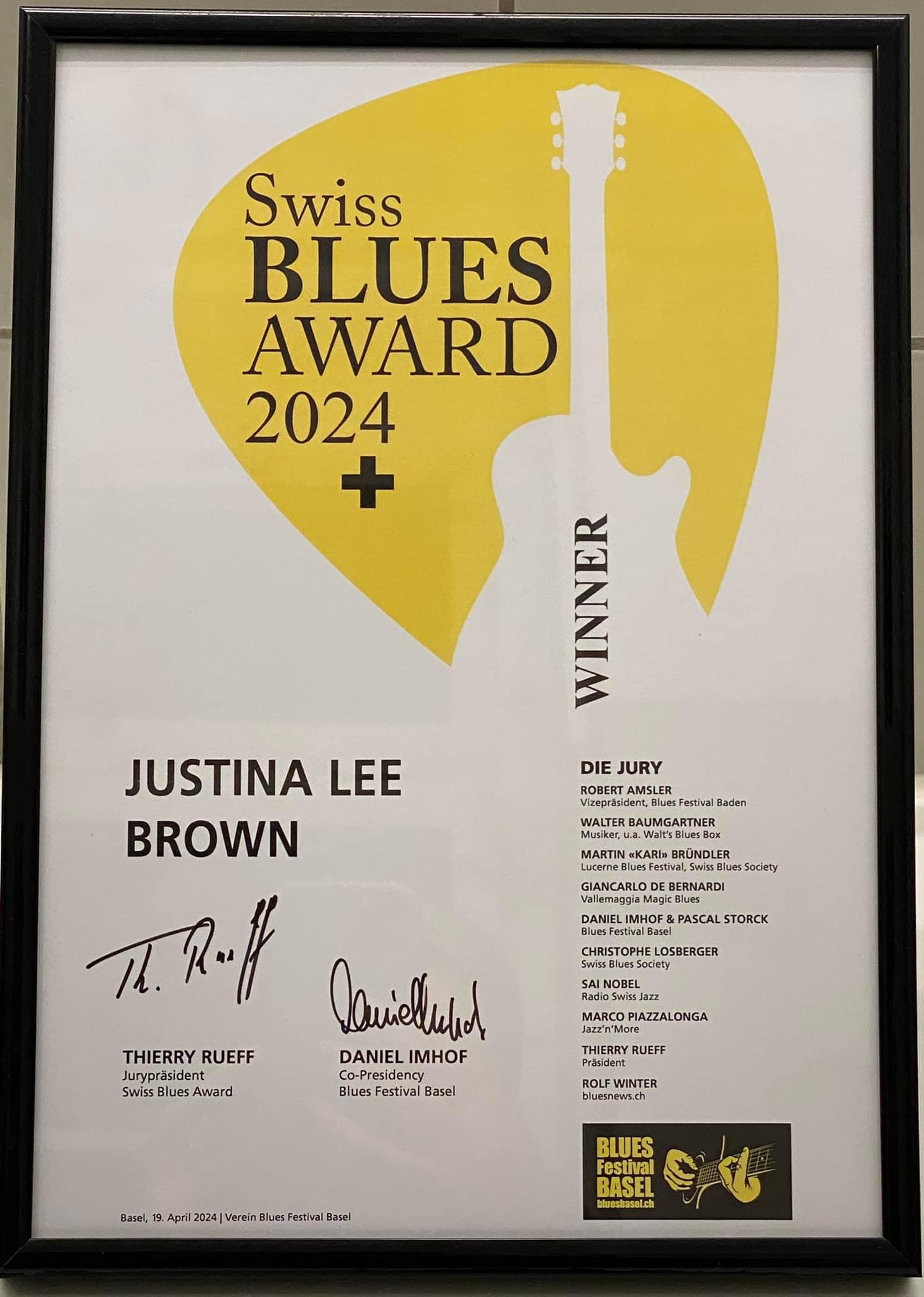 Justina Lee Brown