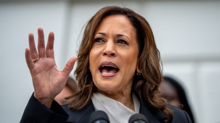 Republican, US Vice President Kamala Harris