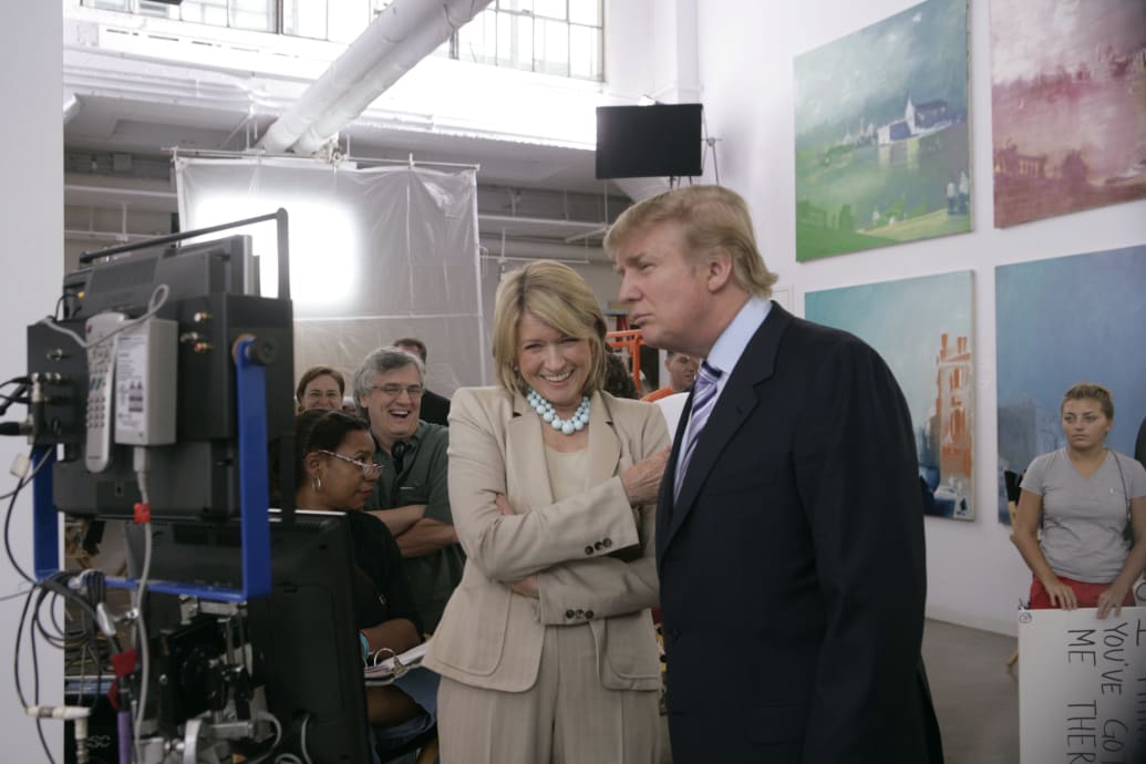 Martha Stewart, Donald Trump