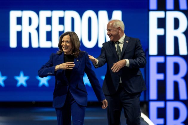 Kamala Harris, Tim Walz