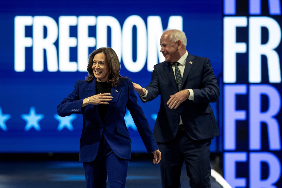 Kamala Harris, Tim Walz