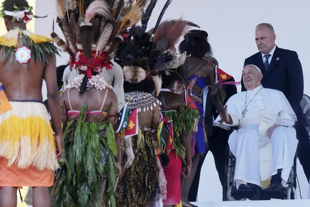 Pope Francis. Papua New Guinea