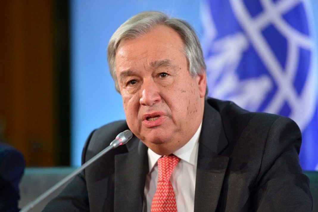 Antonio Guterres, United Nations