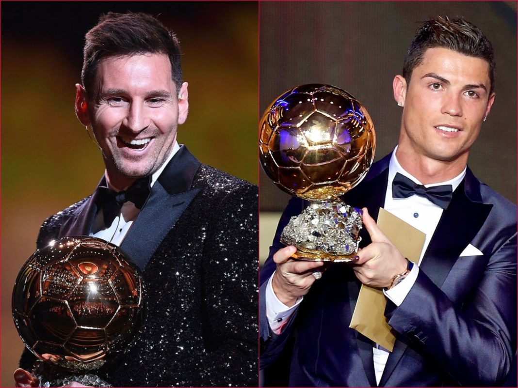 Lionel Messi and Cristiano Ronaldo