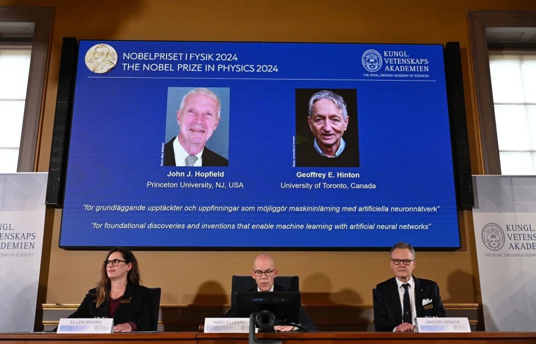 machine learning, The Nobel prize in physics was awarded in Sweden