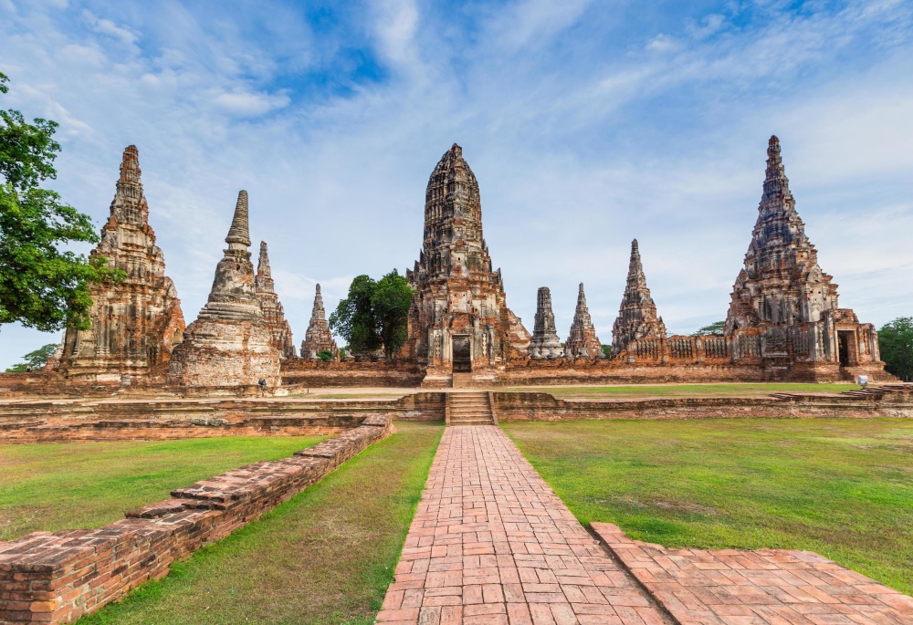 Wat Chaiwatthanaram, a 17th-century temple