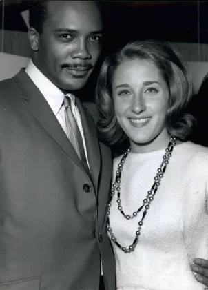 With Lesley Gore. Her song It’s My Party was the first hit single for Jones as producer. It went to No 1 in the US charts and Jones became the first African American vice-president of Mercury Records