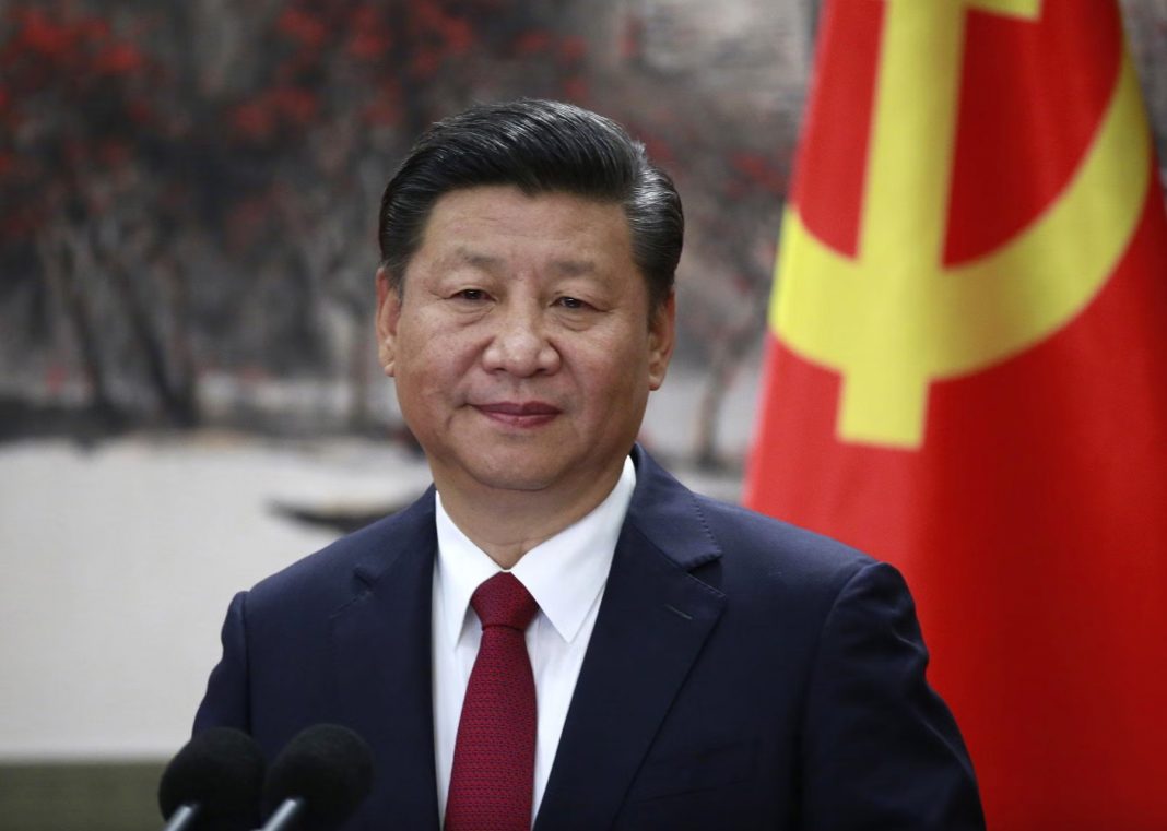 Chinese President Xi Jinping speaks at the Great Hall of the People in Beijing, China. | EPA