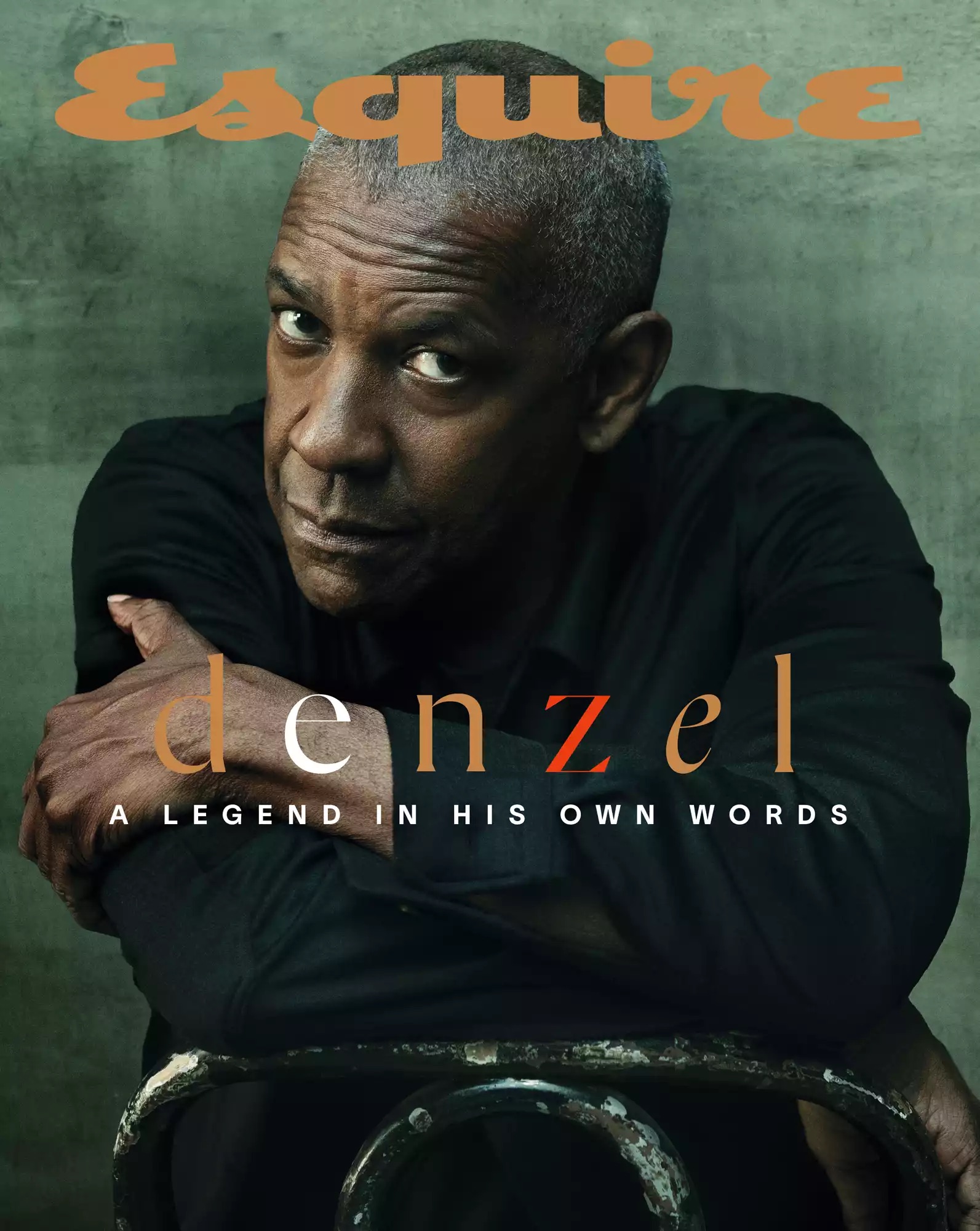 Denzel Washington in Esquire. | Norman Jean Roy