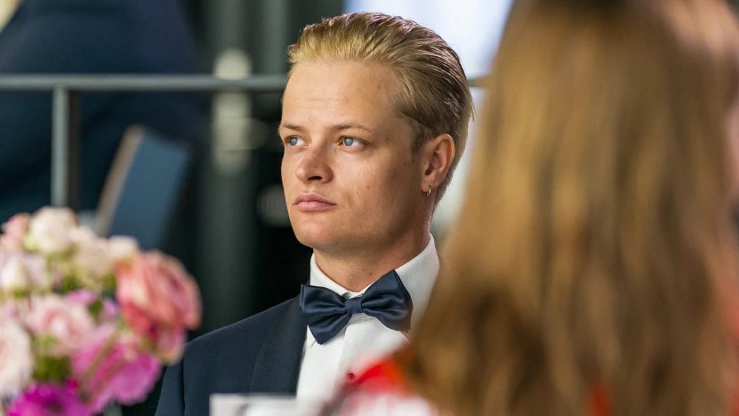 The 27-year-old son of Norwegian Crown Princess Mette-Marit has been arrested on suspicion of raping a woman in her 20s. Håkon Mosvold Larsen/NTB/AFP/Getty Images