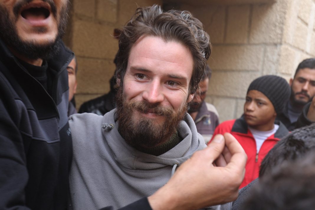 missing, Travis Timmerman was freed after several months in Syrian prison. | AFP/Getty Images