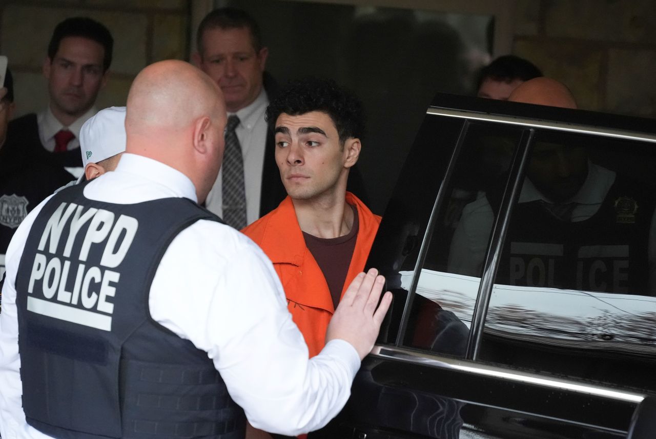 Luigi Mangione leaves Blair County Courthouse in Hollidaysburg, Pennsylvania, on Thursday, December 19, 2024. | Gene J. Puskar/Pool/AP