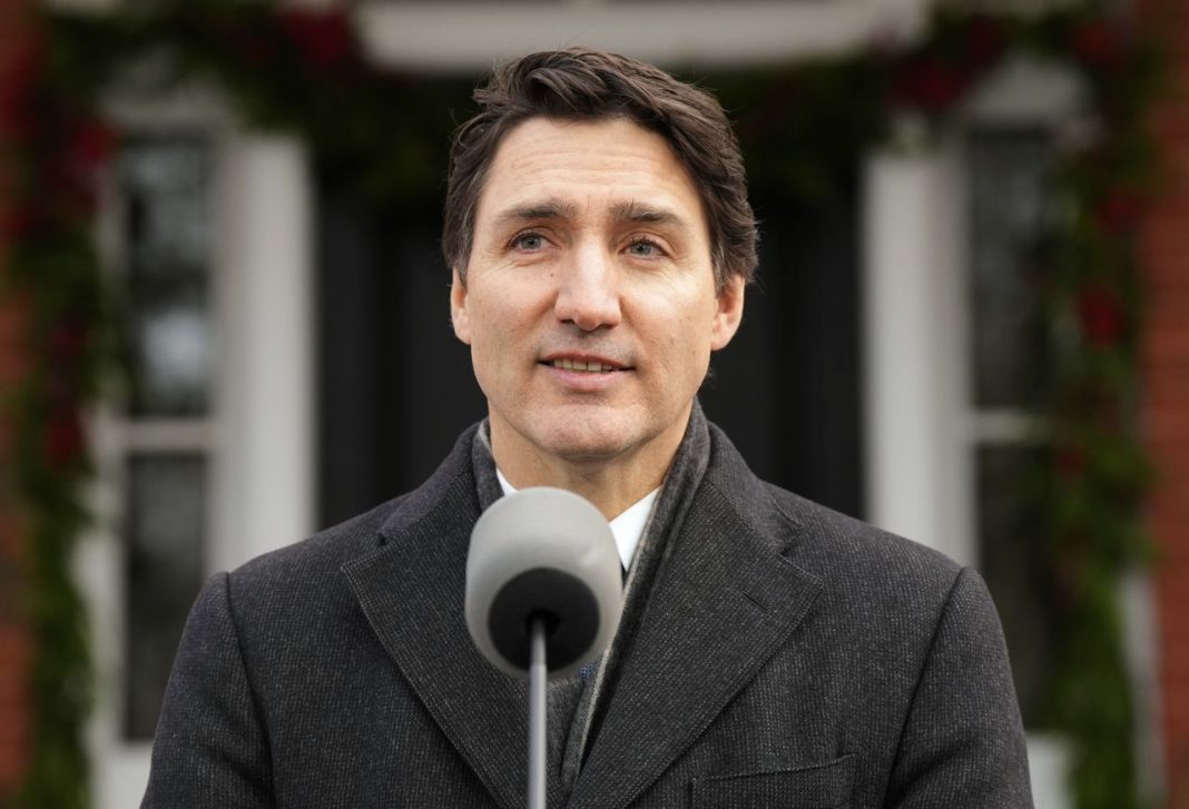 Canada Prime Minister Justin Trudeau speaks in Ottawa on January 6, 2025. |  Adrian Wyld/The Canadian Press/AP  