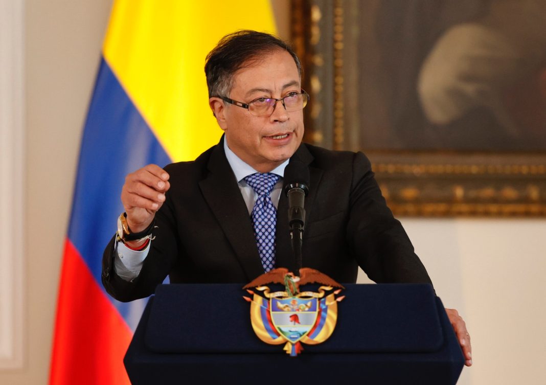 Colombian President Gustavo Petro