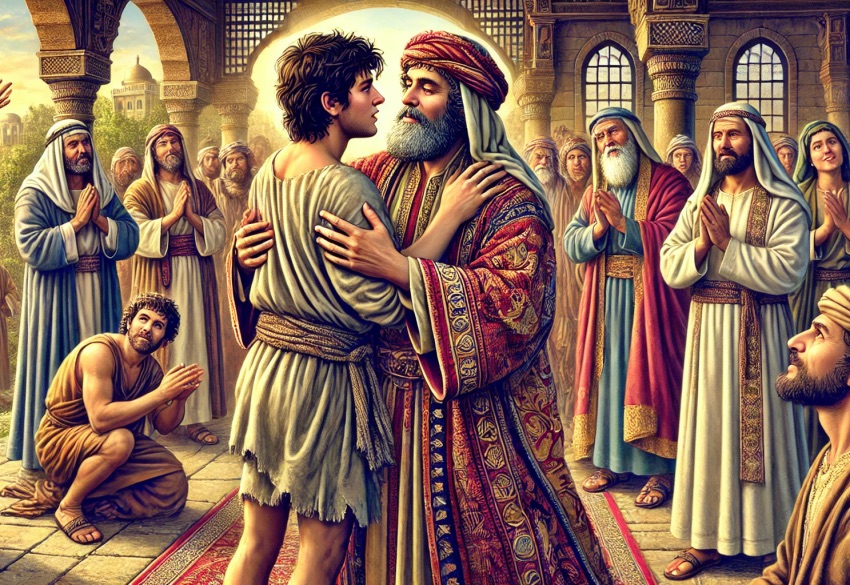 The parable of the Prodigal Son,