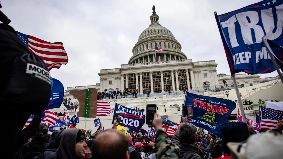 January 6, Pro-Trump supporters storm the US Capitol following a rally with President Donald Trump on January 6, 2021 in Washington, DC. | Samuel Corum/Getty Images