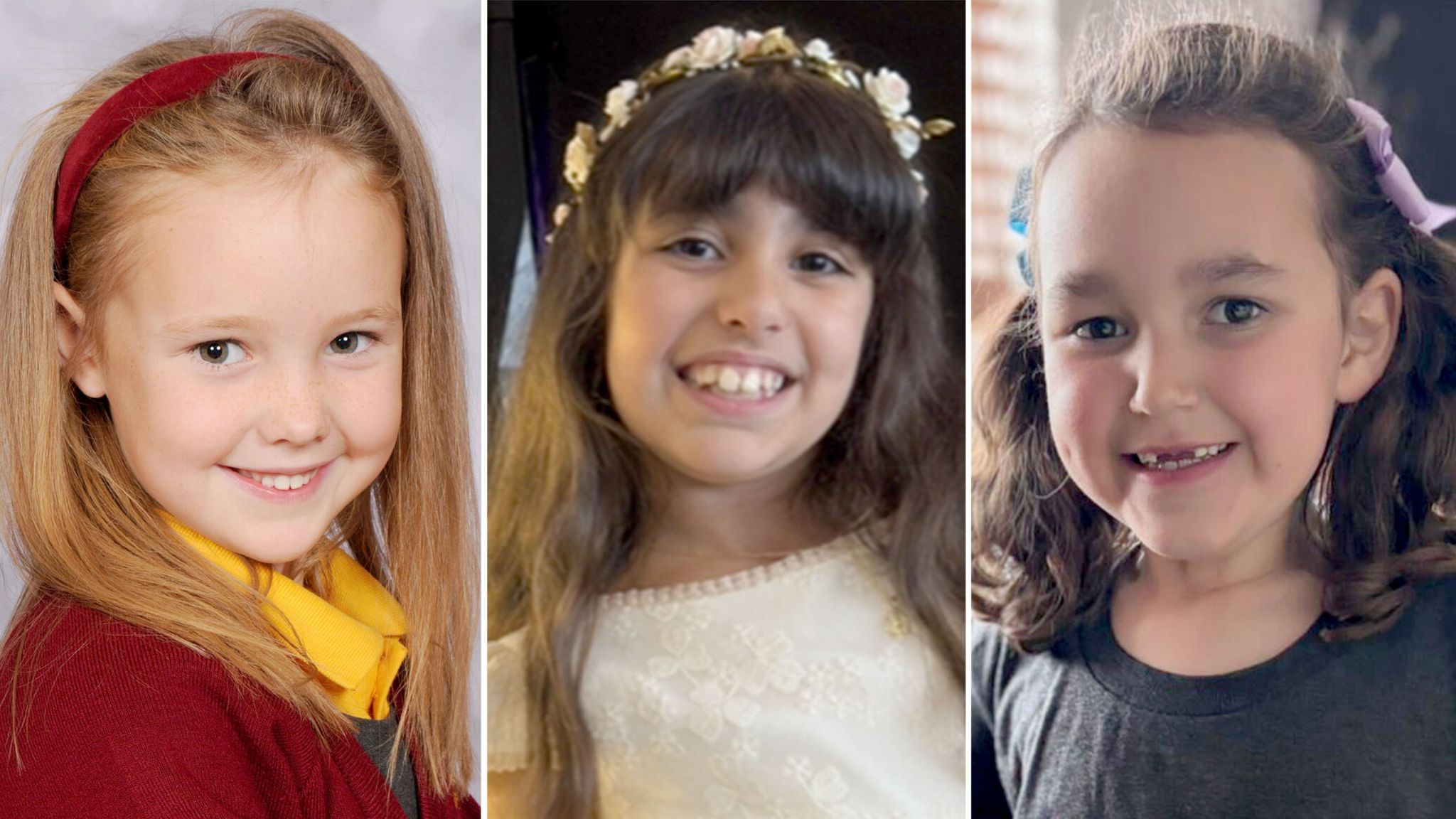 Sweet Angels: Elsie Dot Stancombe, Alice da Silva Aguiar and Bebe King. | Merseyside Police