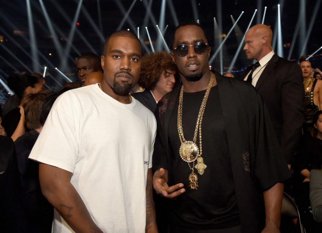 Trump, Kanye West and Sean 'Diddy' Combs | Kevin Mazur/WireImage