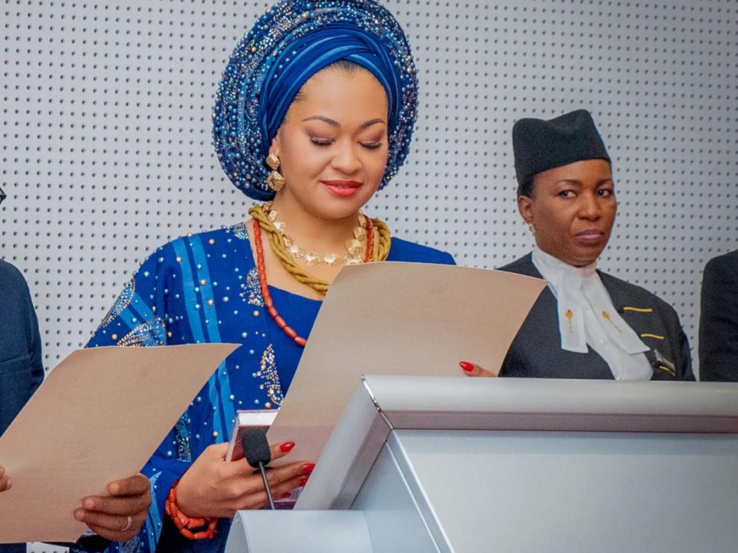 Senator Natasha Akpoti-Uduaghan with her mother, Ludmila Kravchenko, was born in Rakitna, Ukraine